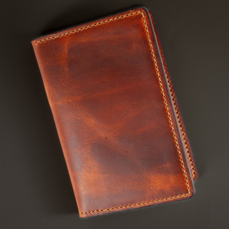 Handmade leather field notes cover - Jamestown Goods
